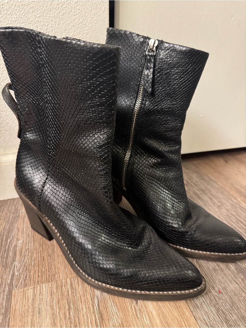 We the free leather boots
